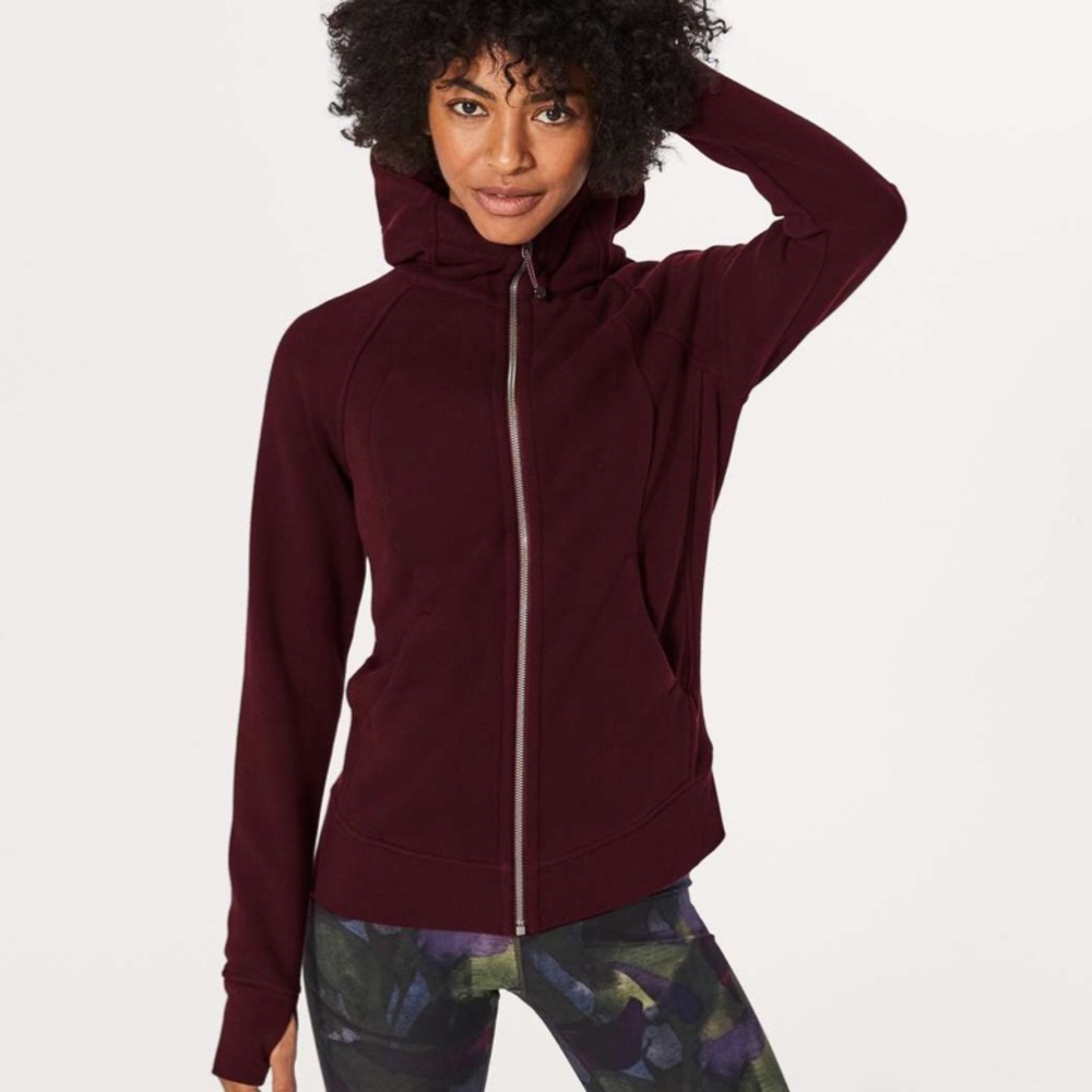 COPY - Lululemon Scuba Hoodie IV Garnet Size 6